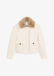 Giacca invernale in simil lana, bonprix