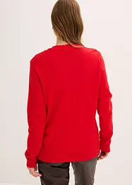 Cardigan lungo in soffice misto viscosa, bonprix