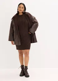 Abito in maglia a trecce, bonprix