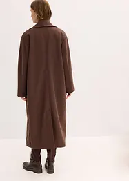 Cappotto oversize in misto lana, bonprix