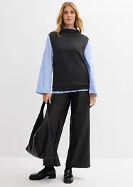 Gilet in maglia di puro cotone, bonprix