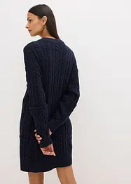 Abito in maglia a trecce, bonprix