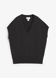 Gilet in maglia di puro cotone, bonprix
