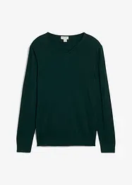 Maglione in filato fine con lana merino, bonprix