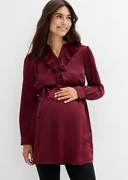Blusa prémaman in morbido satin, bonprix