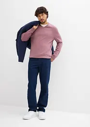 Maglione in filato fine con scollo a V, bonprix