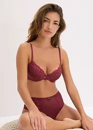 Reggiseno con coppe preformate e poliammide riciclata (pacco da 3), bonprix