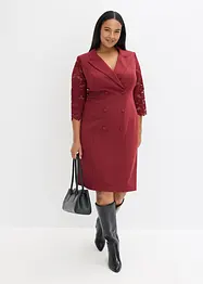 Abito stile blazer con maniche in pizzo, bonprix
