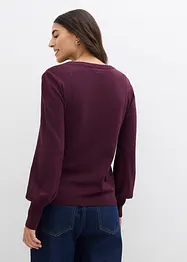 Maglione con maniche a palloncino, bonprix