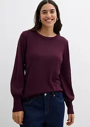 Maglione con maniche a palloncino, bonprix