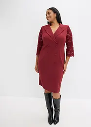 Abito stile blazer con maniche in pizzo, bonprix
