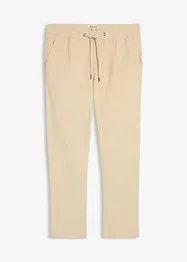 Pantaloni con elastico in vita in velluto a coste straight, regular fit, bonprix