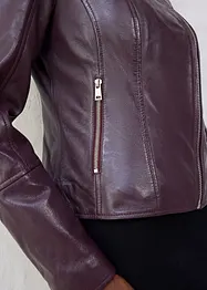 Giacca biker in nappa, bonprix
