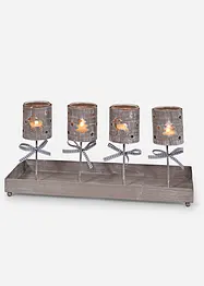 Portacandele per 4 lumini, bonprix