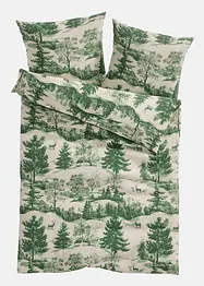 Biancheria da letto con paesaggio boschivo, bonprix