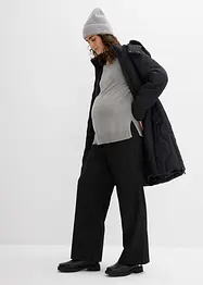 Set 3 in 1 in maglia di cotone, con maglia premaman e top per l’allattamento, bonprix