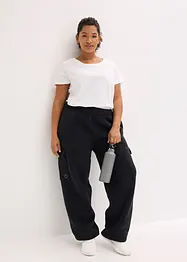 Pantaloni funzionali termici da jogging, a gamba larga e asciugatura rapida, bonprix