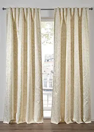 Tenda in jacquard lucido, anche in versione extralunga (pacco da 1), bonprix