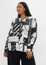 Blusa in satin, bonprix