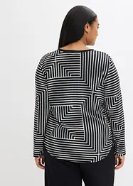 Maglia a maniche lunghe in viscosa, bonprix