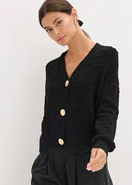 Cardigan traforato, bonprix