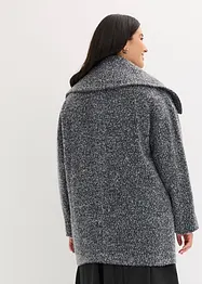 Cappotto corto in simil lana melange, bonprix