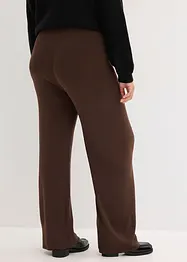 Pantaloni in maglia di soffice misto viscosa, bonprix
