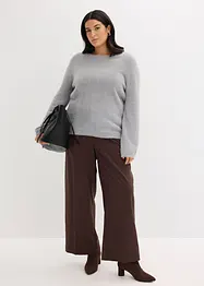 Maglione morbido con maniche ampie, bonprix