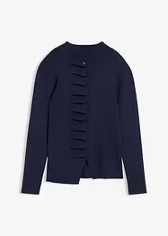 Cardigan in filato fine di misto viscosa morbido, bonprix