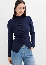 Cardigan in filato fine di misto viscosa morbido, bonprix