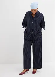 Pantaloni con pinces in misto viscosa, bonprix