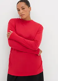 Maglia a costine con arricciatura, bonprix