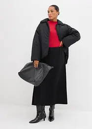 Maglia a costine con arricciatura, bonprix