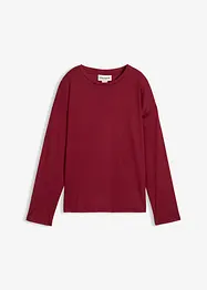 Maglia a maniche lunghe in misto seta, bonprix