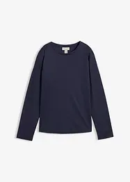 Maglia a maniche lunghe in misto seta, bonprix