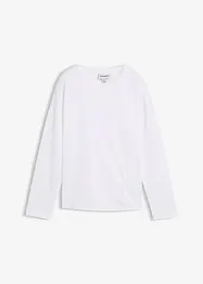 Maglia a maniche lunghe in misto seta, bonprix