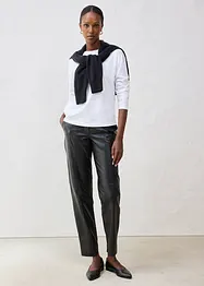 Maglia a maniche lunghe in misto seta, bonprix