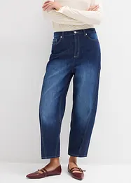 Jeans baggy, vita alta, bonprix
