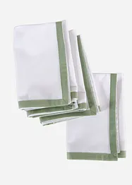 Tovaglioli in cotone biologico (pacco da 4), bonprix