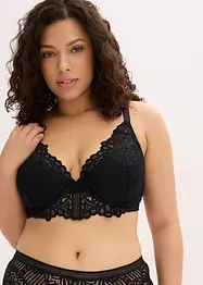 Reggiseno con coppe preformate in pizzo raffinato, bonprix