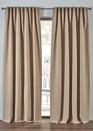 Tenda oscurante con retro rivestito. Disponibile anche in lunghezza extra (pacco da 1), bonprix