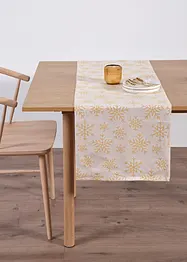 Runner da tavola in jacquard di cotone biologico, bonprix