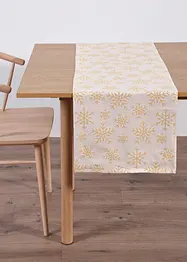 Runner da tavola in jacquard di cotone biologico, bonprix