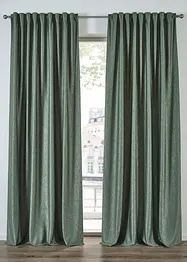 Tenda in velluto con effetto stropicciato (pacco da 1), bonprix