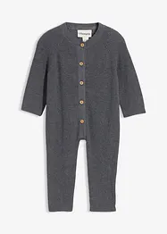 Tutina in maglia di puro cotone biologico, bonprix