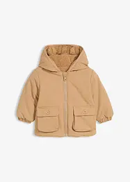 Giacca invernale reversibile con interno morbido e caldo, bonprix