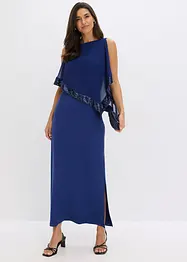 Abito di jersey con paillettes, bonprix