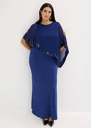 Abito di jersey con paillettes, bonprix