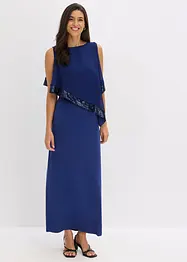 Abito di jersey con paillettes, bonprix