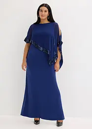 Abito di jersey con paillettes, bonprix